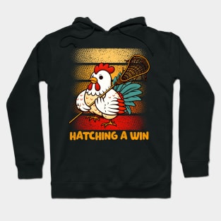 Lacrosse chicken Hoodie